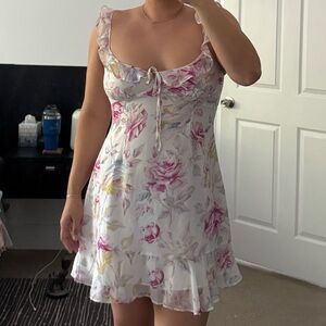Majorelle Floral Dress